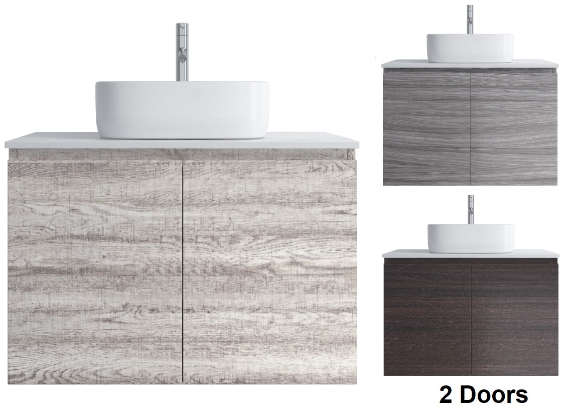 750mm PVC Vanity Cabinet With Counter Top Sink D7103C
